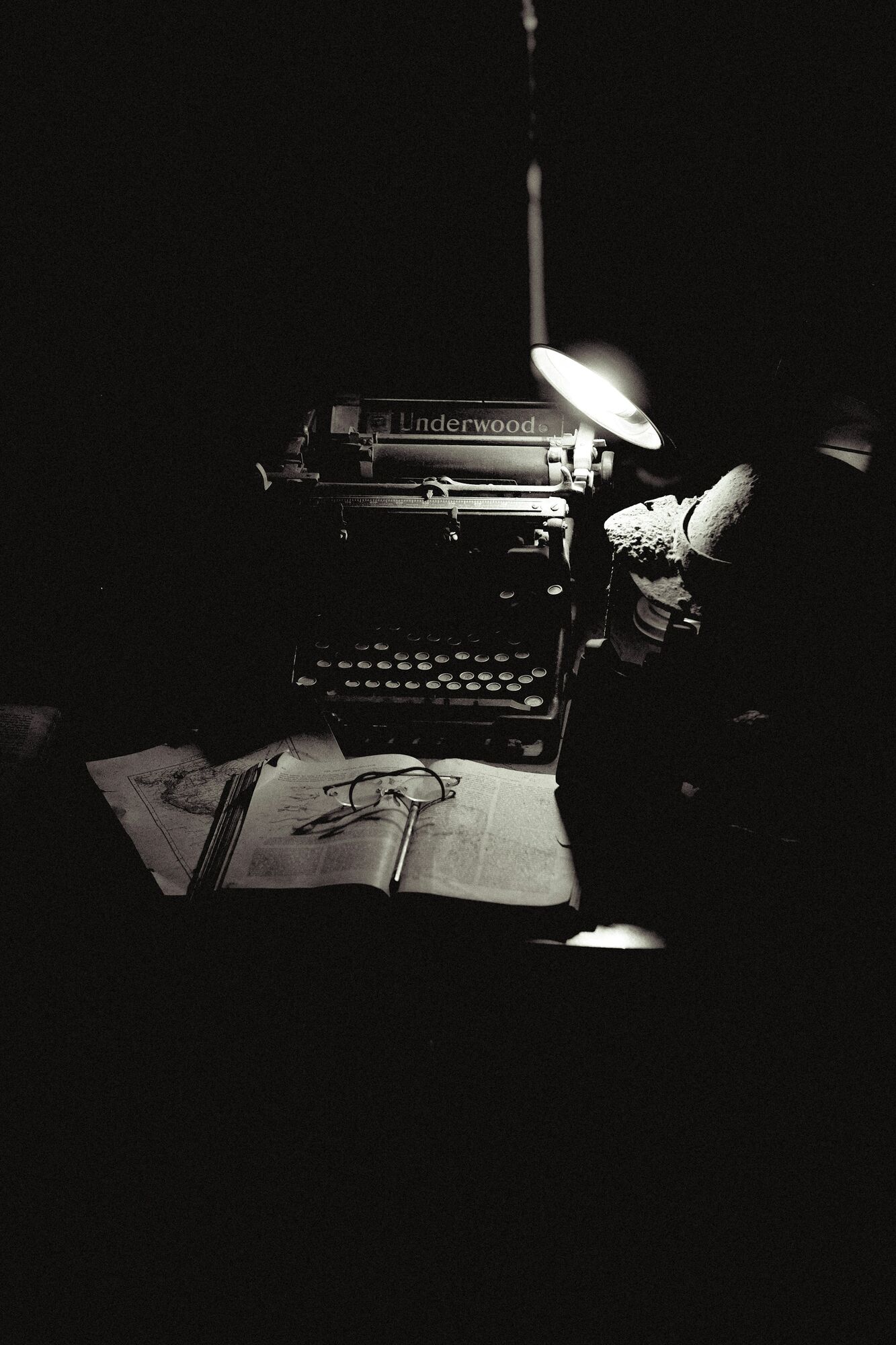 Vintage dark electronic equipment